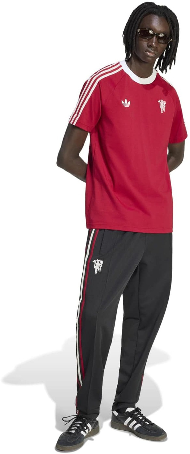 Image of ADIDAS Striped Men Black Track Pants