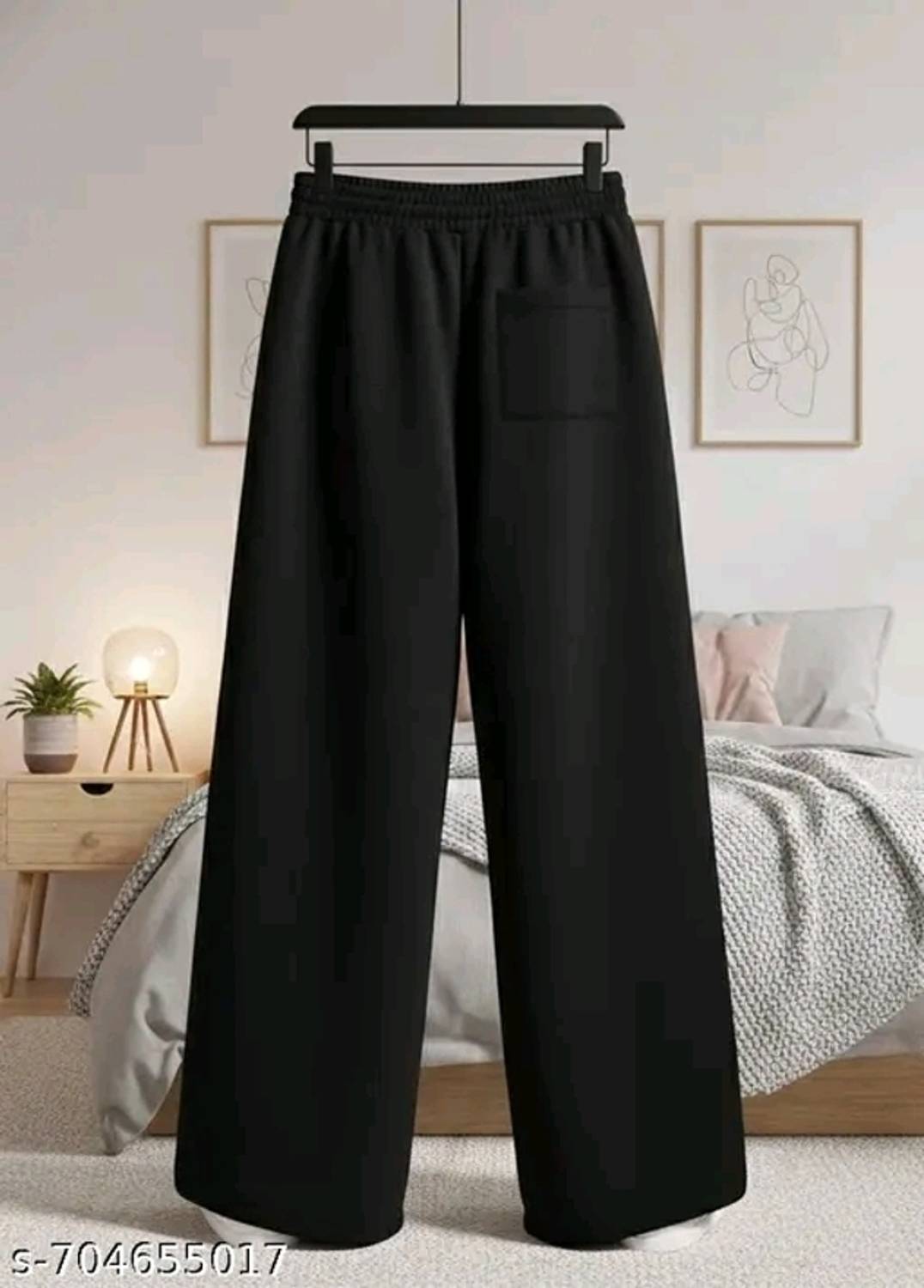 NAZRA FANISONS Black Graphic Print Men Track Pants - Image 4