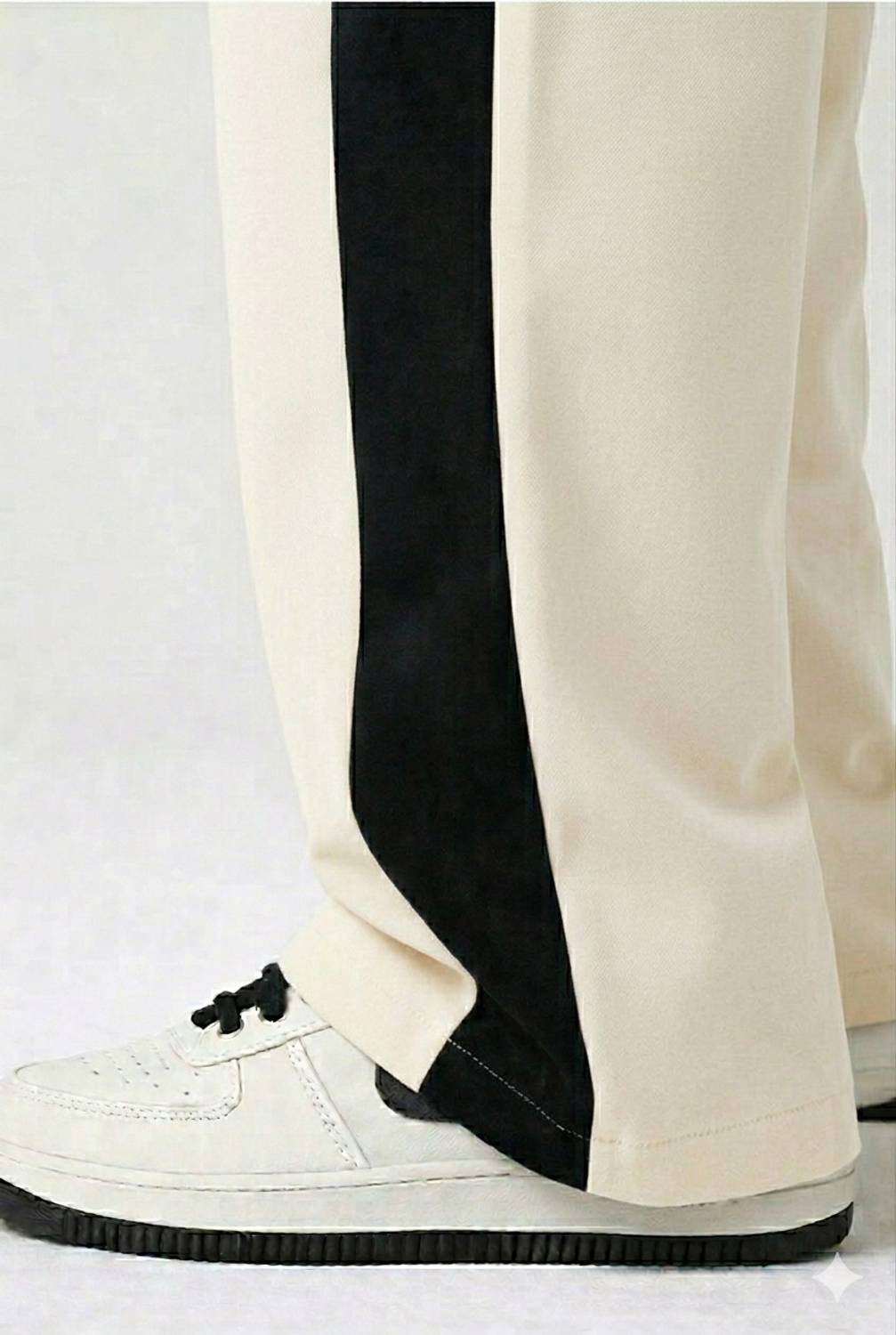 HKSTUDIO Men Beige Track Pants - Image 2