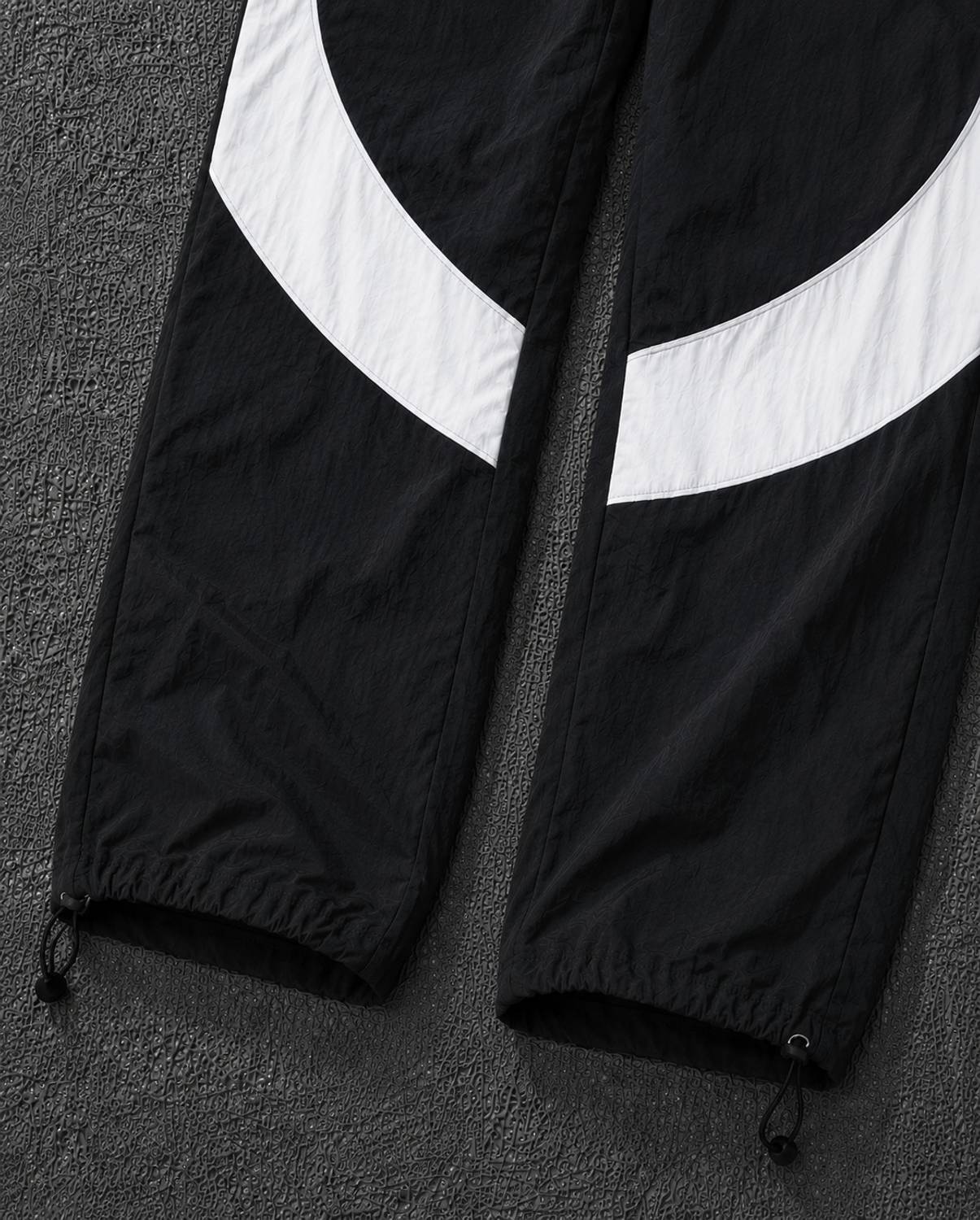 Lripsome Colorblock Men Black Track Pants - Image 2