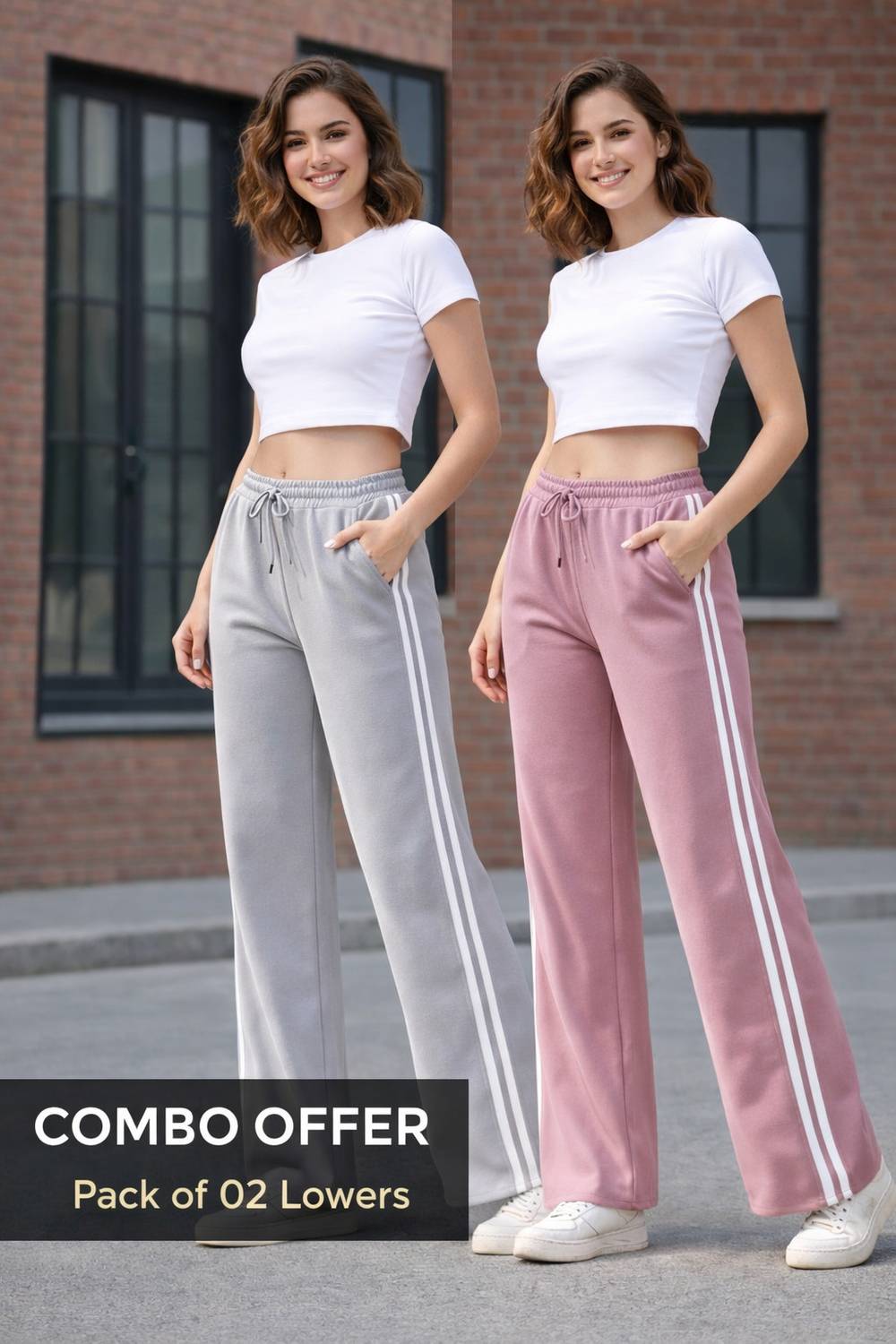 Amaira Fashion Solid Women Multicolor Track Pants