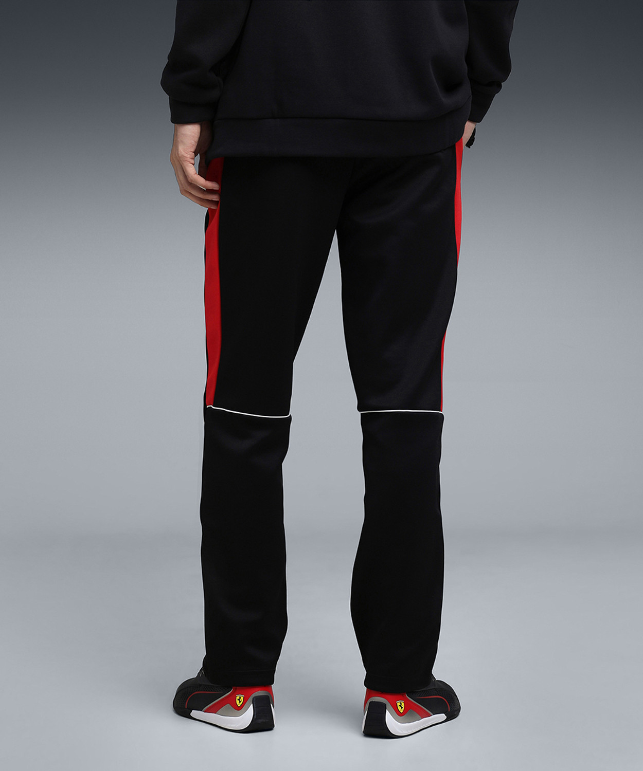 Image of PUMA Solid Men Black Track Pants