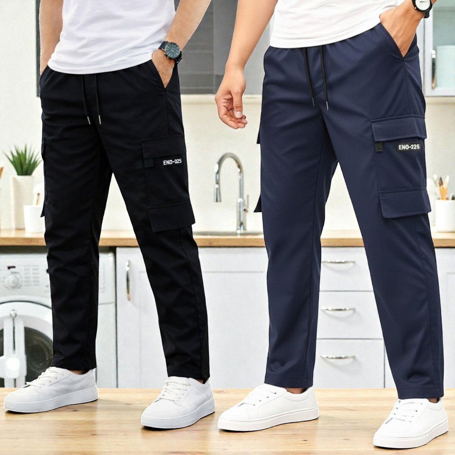 HARDFLEX Solid Men Grey, Black Track Pants