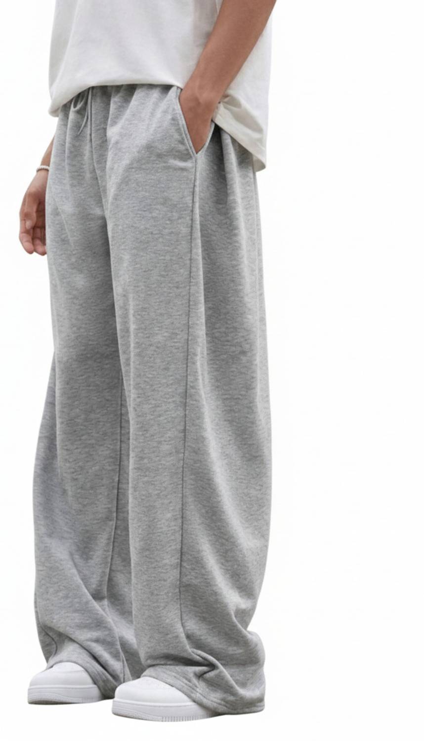 Skylish Men Grey Track Pants - Image 3