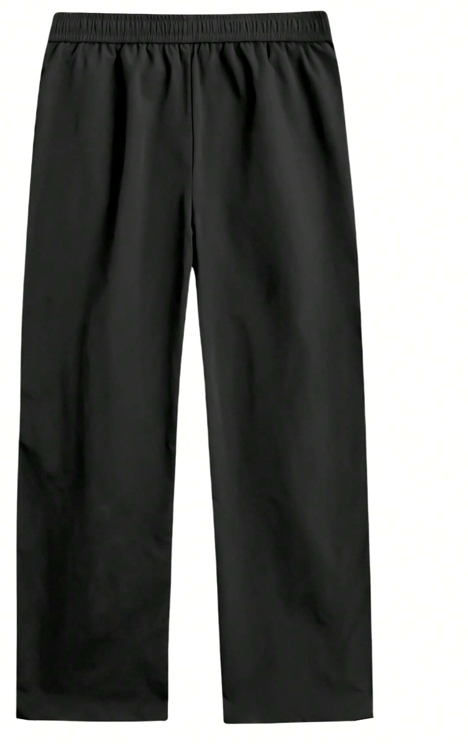 Image of Rajovati Solid Men Black Track Pants