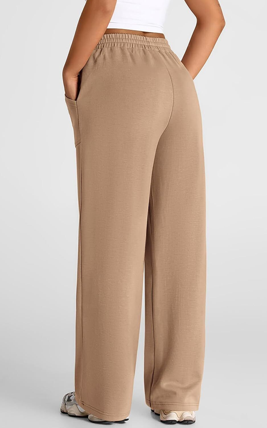 Image of Q-Rious Relaxed Women Beige Trousers