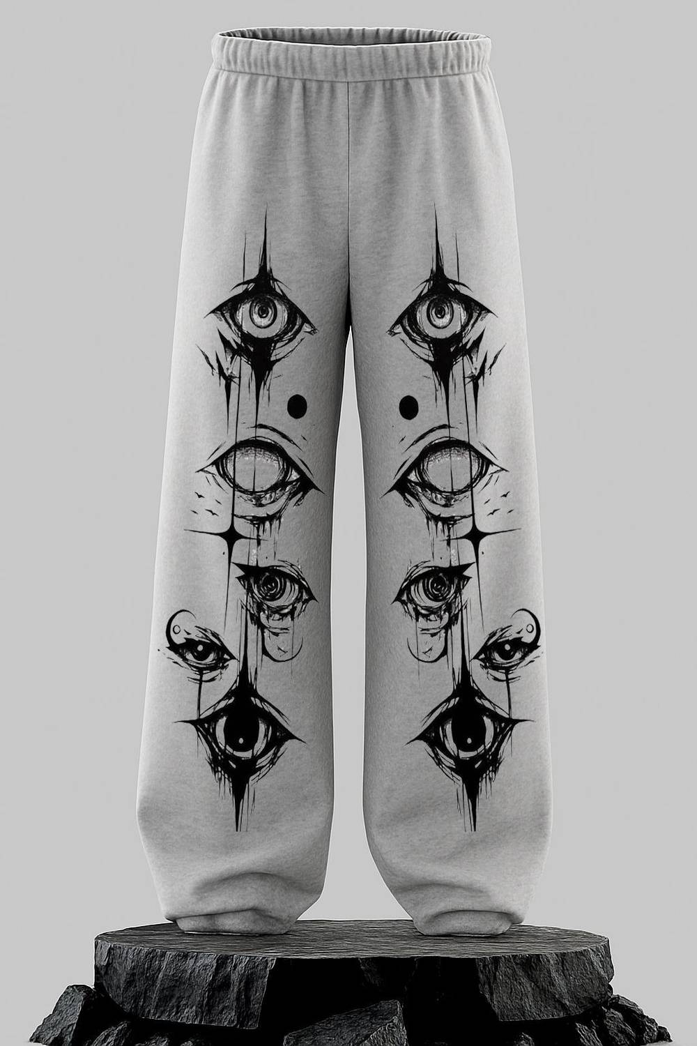 ZEN1FASHION Graphic Print Men Grey Track Pants - Buy ZEN1FASHION