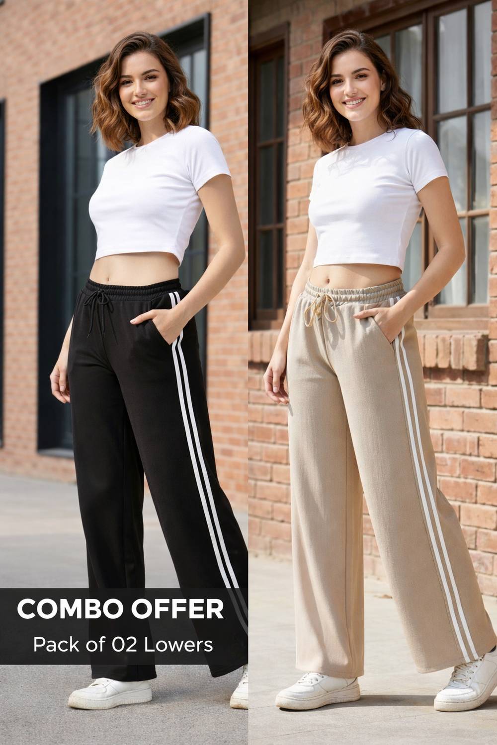 Amaira Fashion Solid Women Multicolor Track Pants