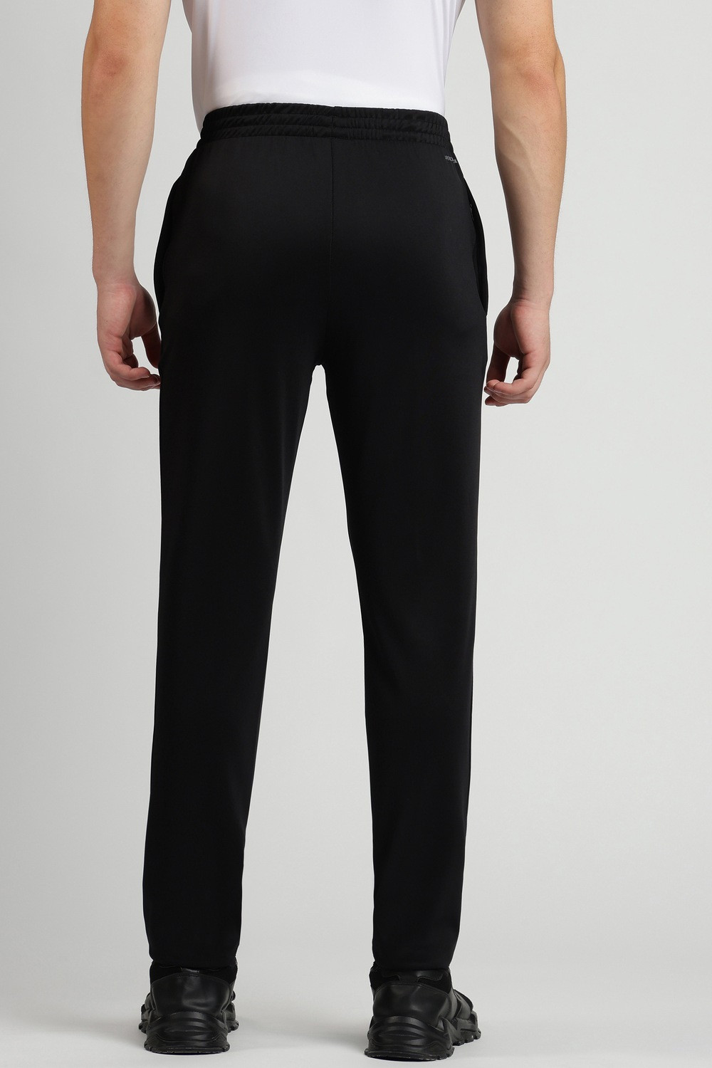 Image of REEBOK Solid Men Black Track Pants