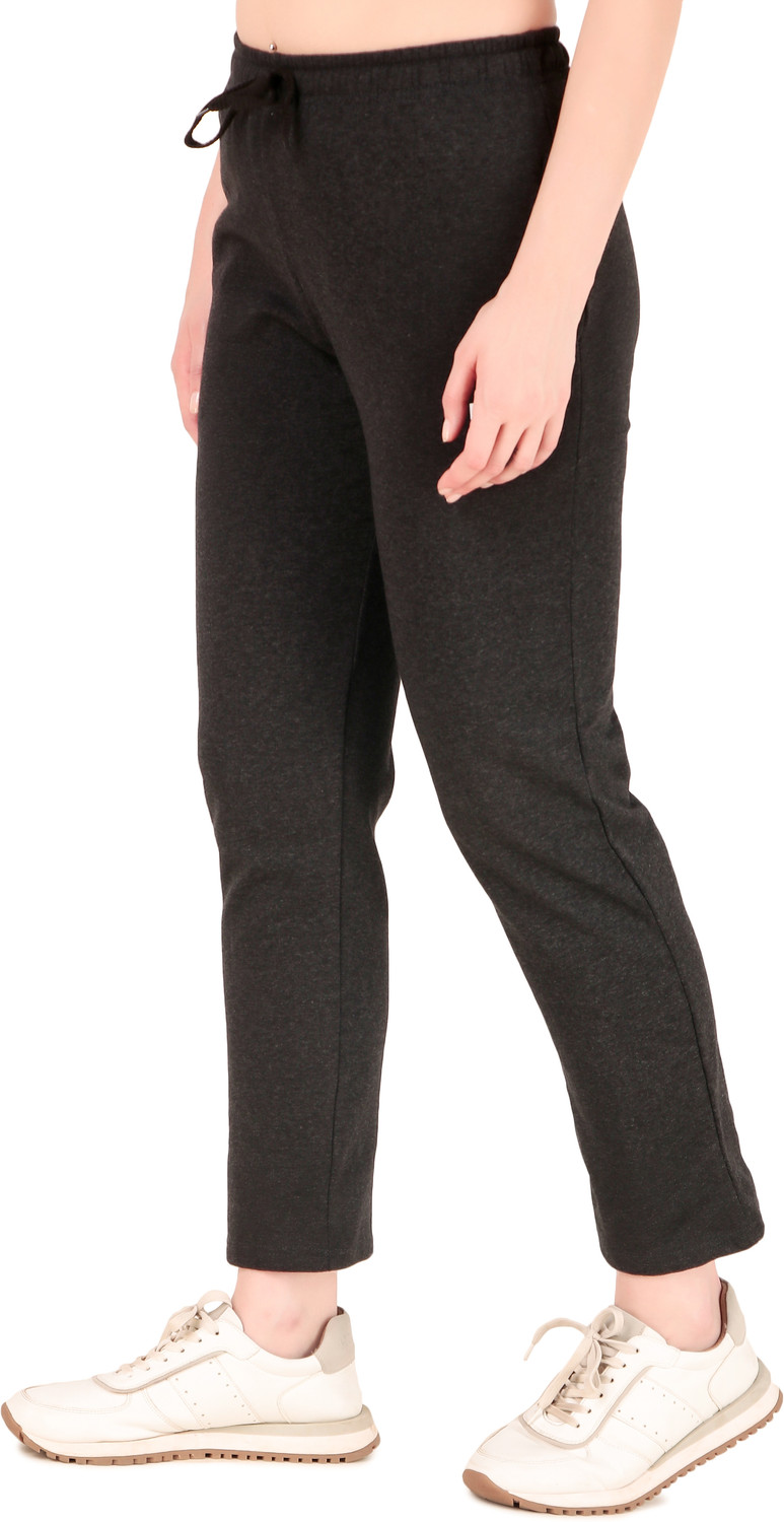 Image of Priyansh Enterprises Solid Women Grey Track Pants