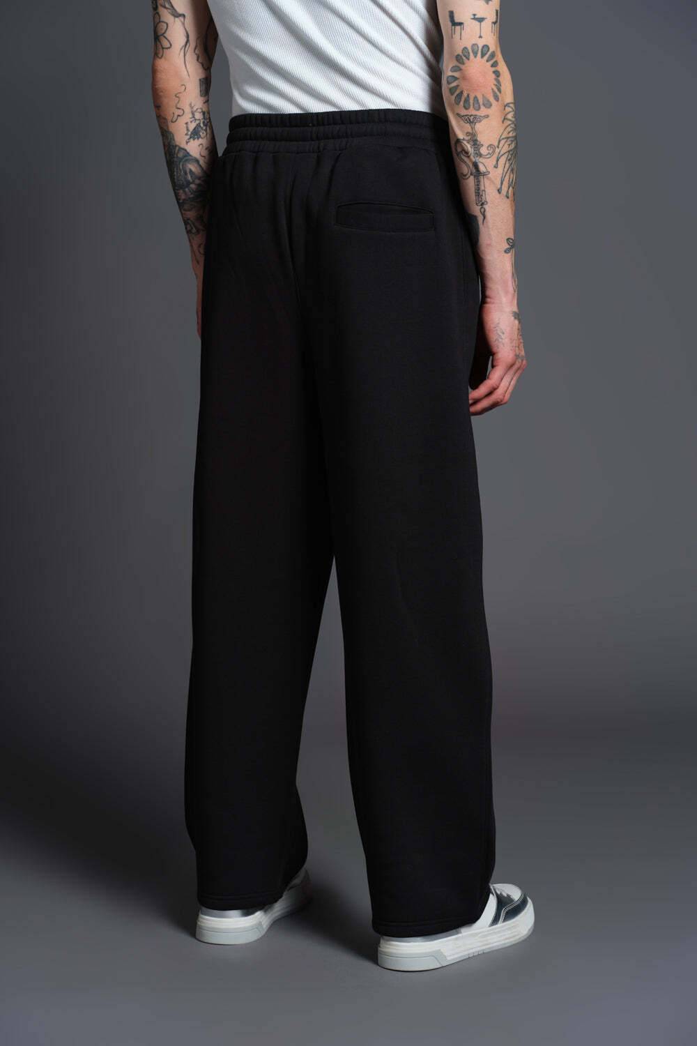 Bonkers Corner Men Black Track Pants - Image 5