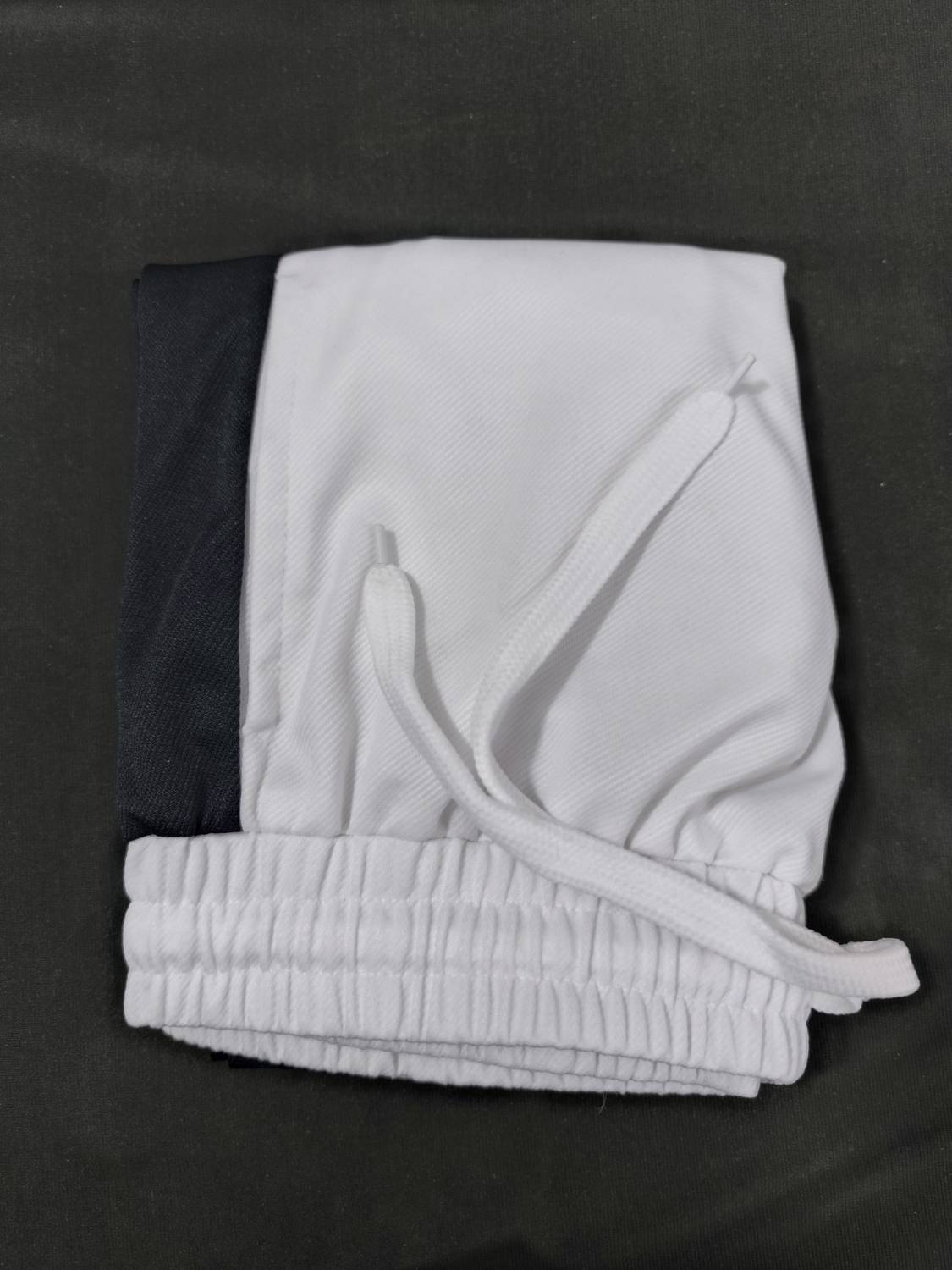 OVERCHASE Pack of 2 Men Striped Track Pants (White, Black) - Image 4