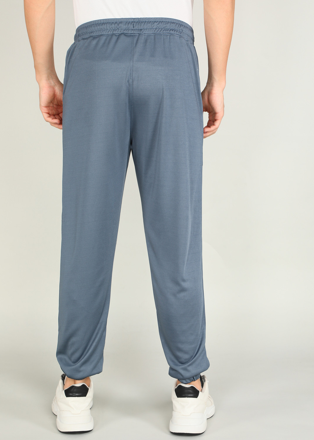 Image of HRX by Hrithik Roshan Solid Men Grey Track Pants