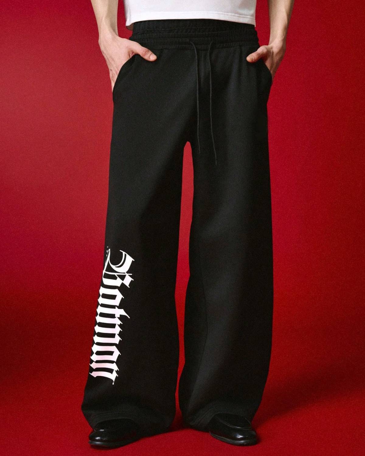 Cloth N Code Men Black Track Pants - Image 1