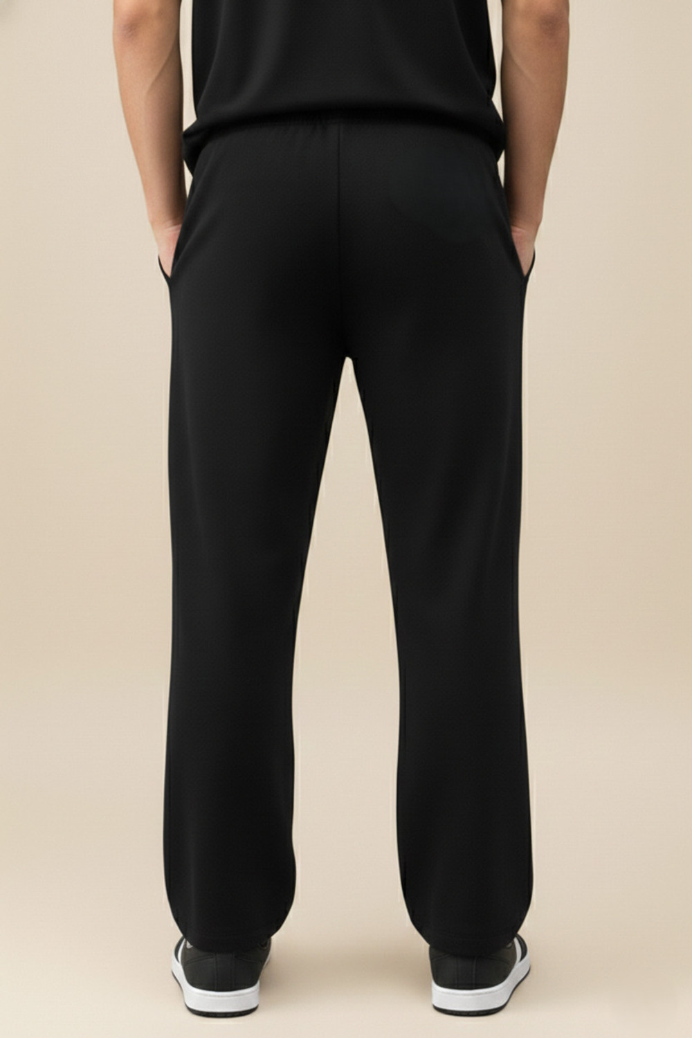 Image of RASKELYBAX Printed Men Grey Track Pants