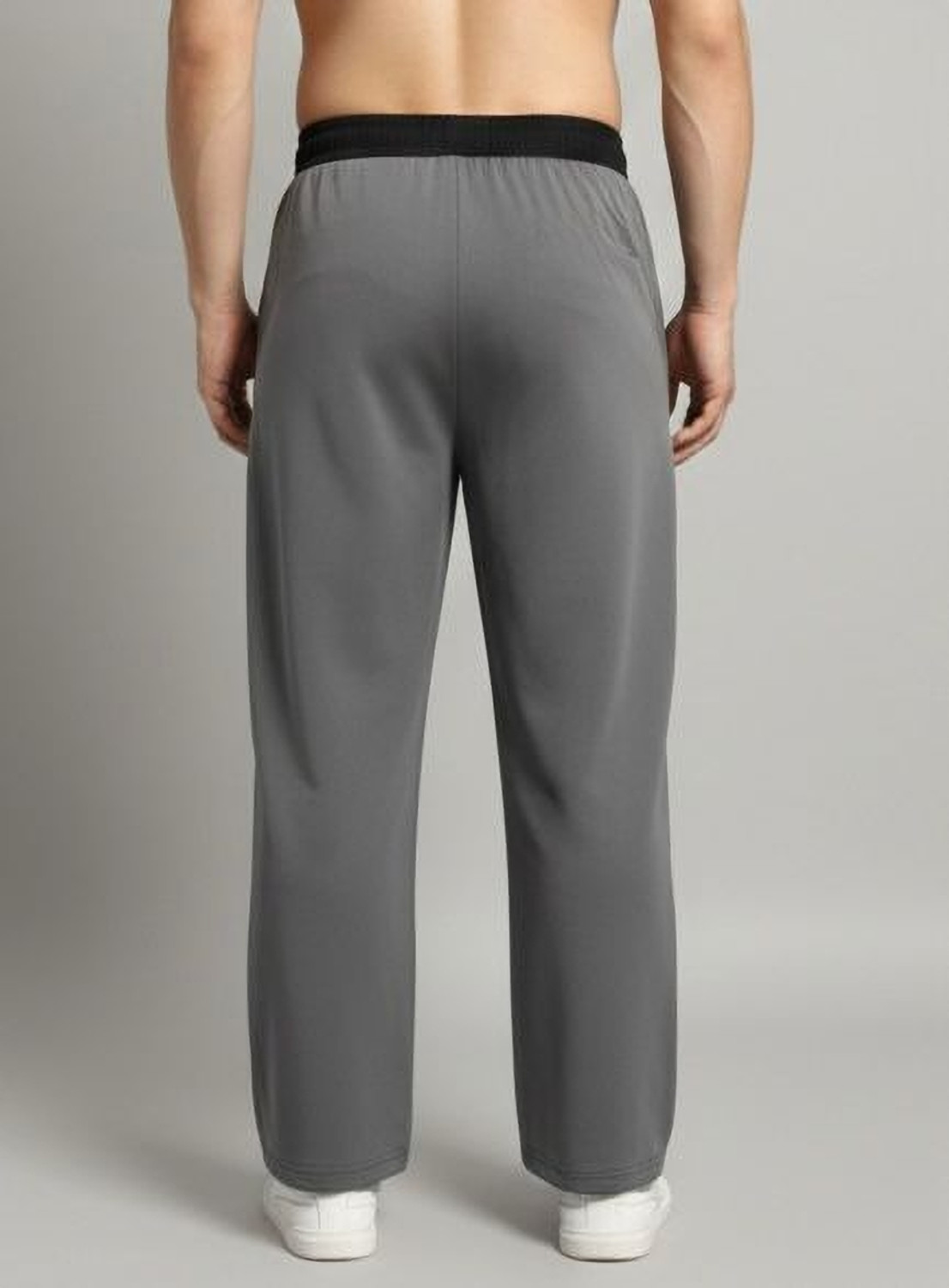 Image of IMSA MODA Colorblock Men Grey Track Pants