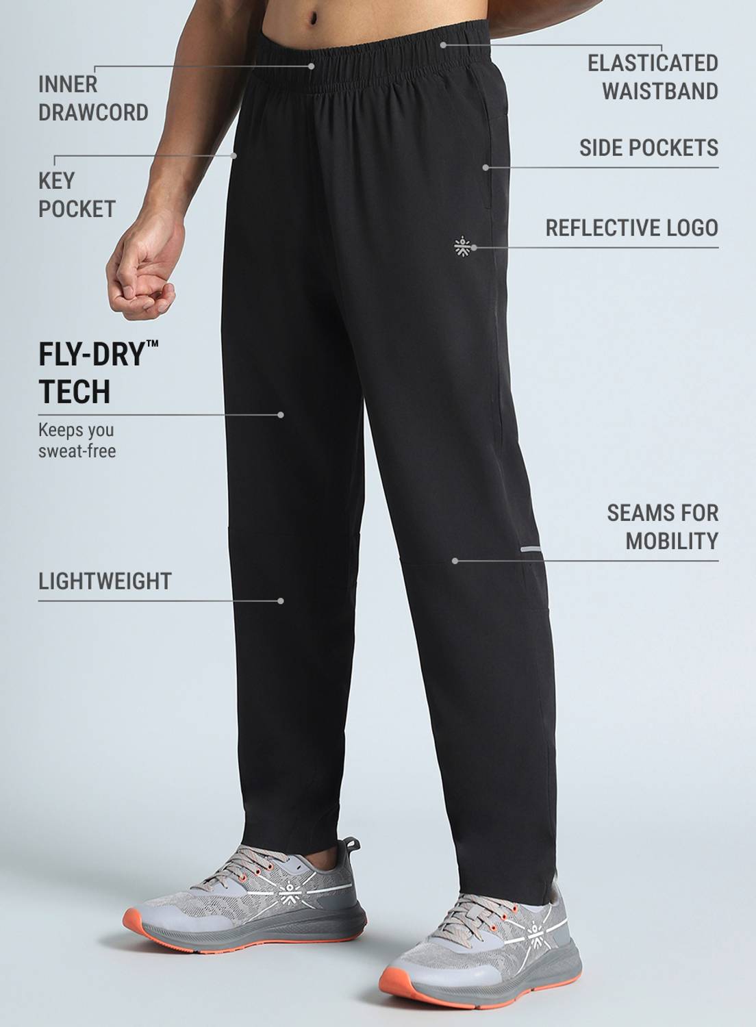 Cult Graphic Print Black Track Pants - Image 4