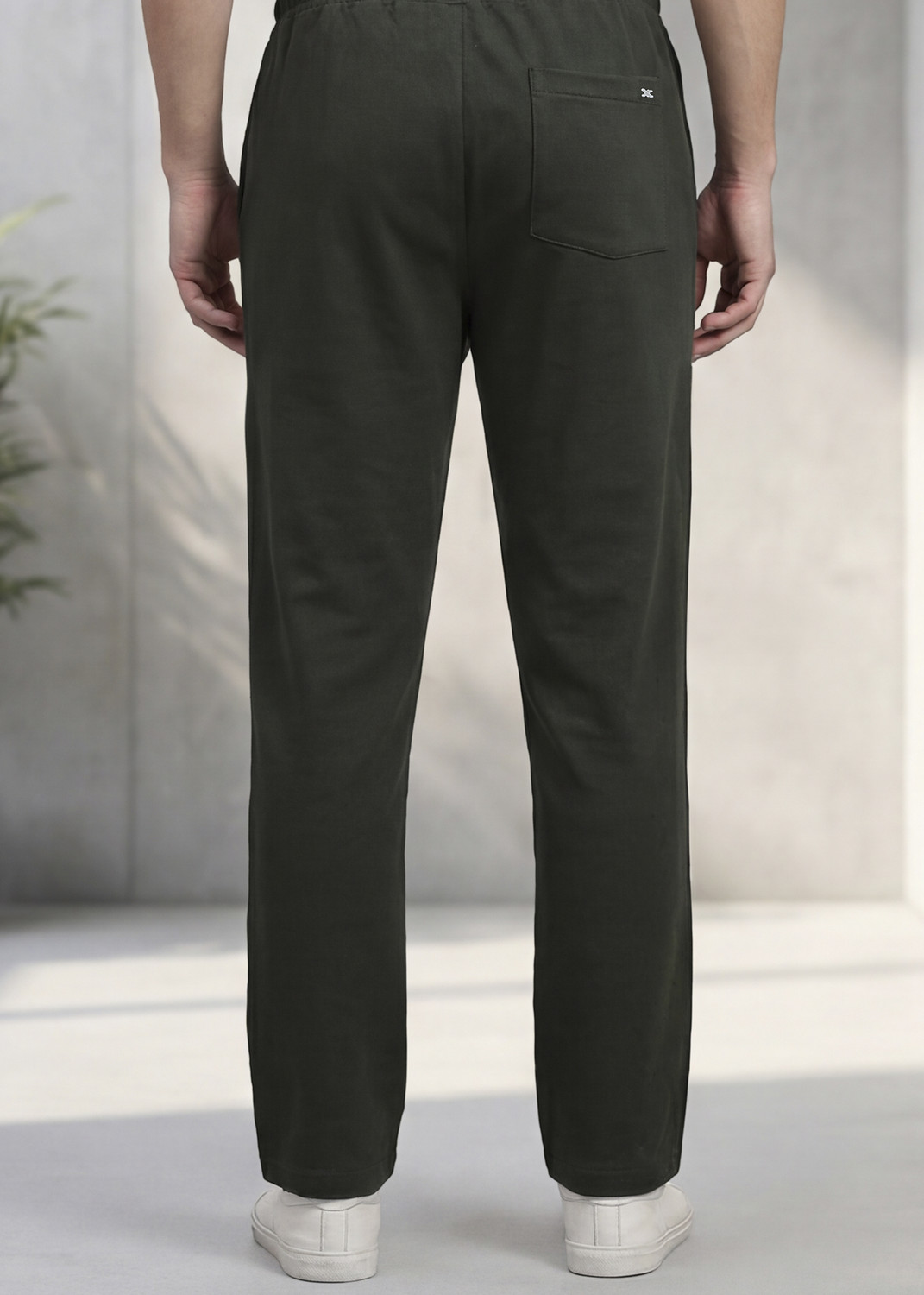 Image of KILLER Colorblock Men Olive Track Pants