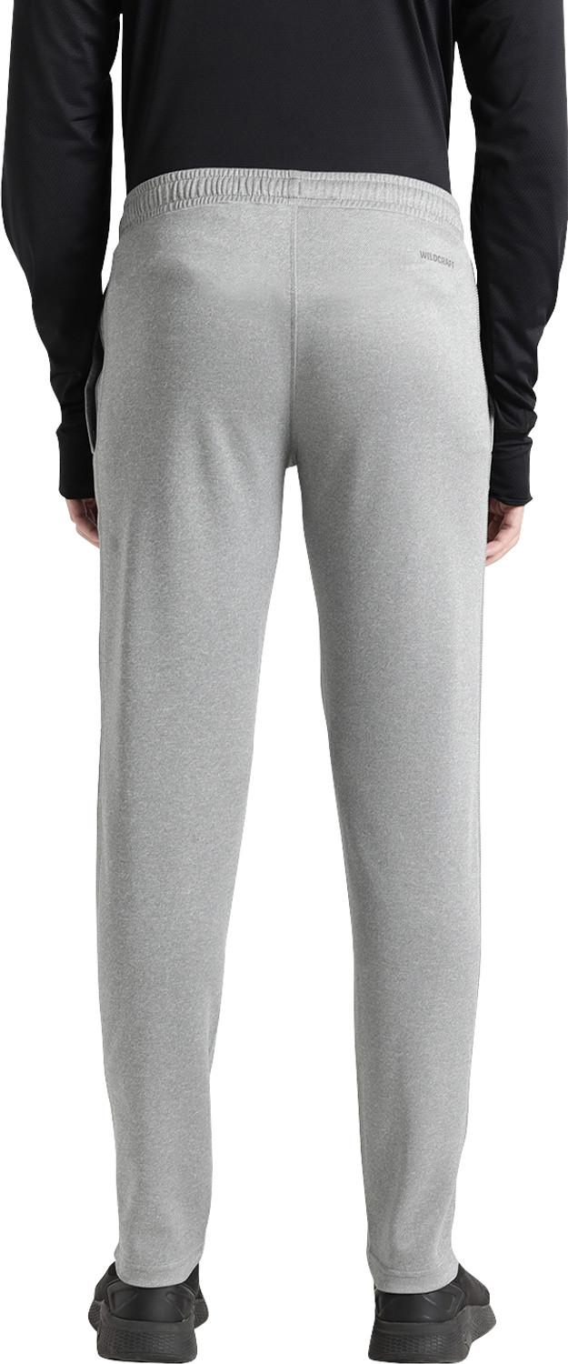 Image of Wildcraft Solid Men Grey Track Pants