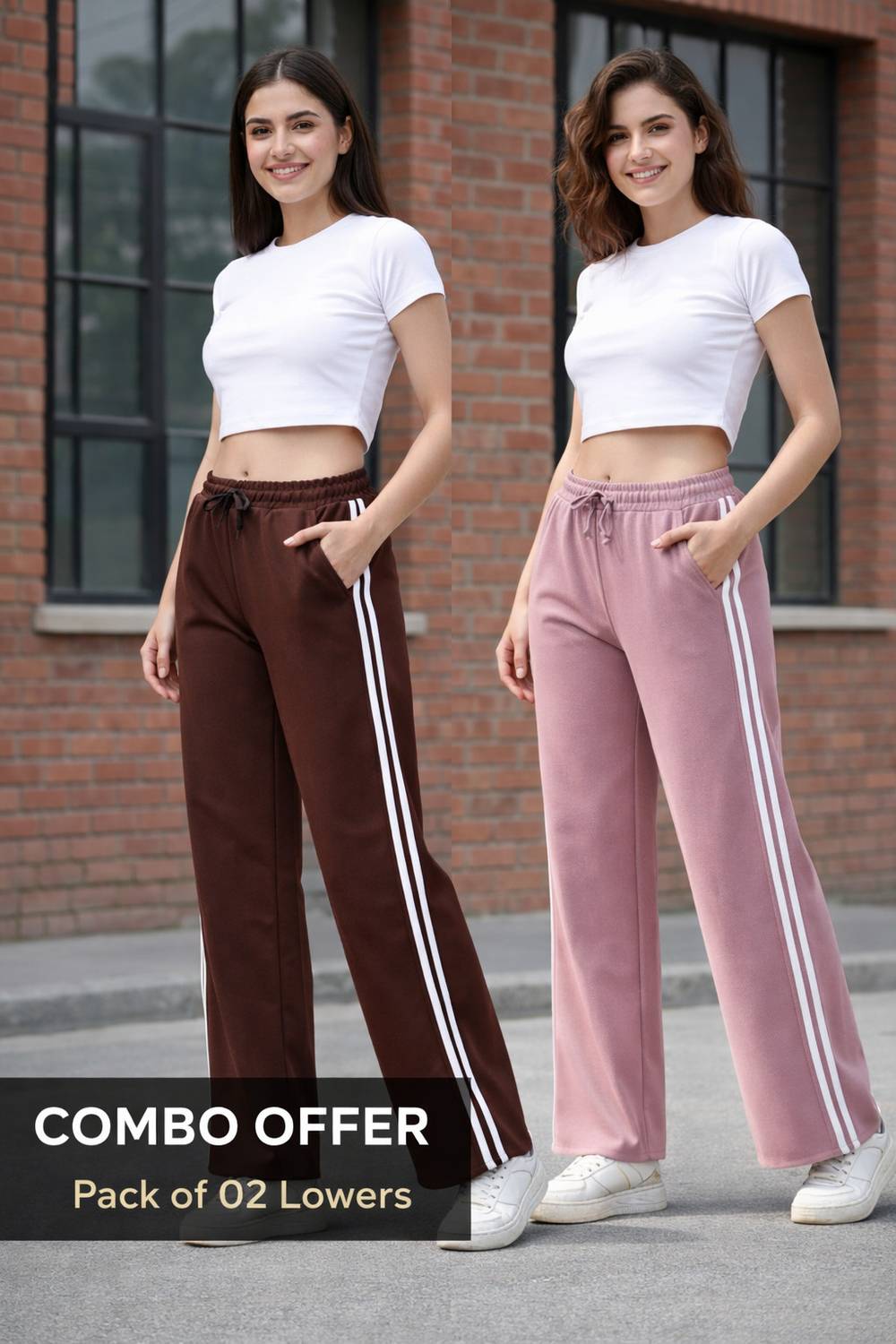 Amaira Fashion Solid Women Multicolor Track Pants