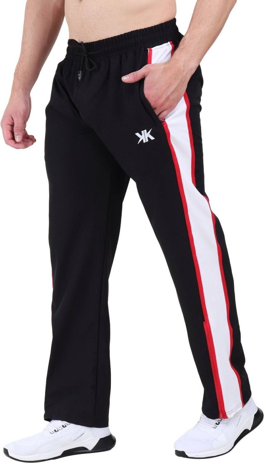 Kynetic Colorblock Men Black Track Pants - Image 3