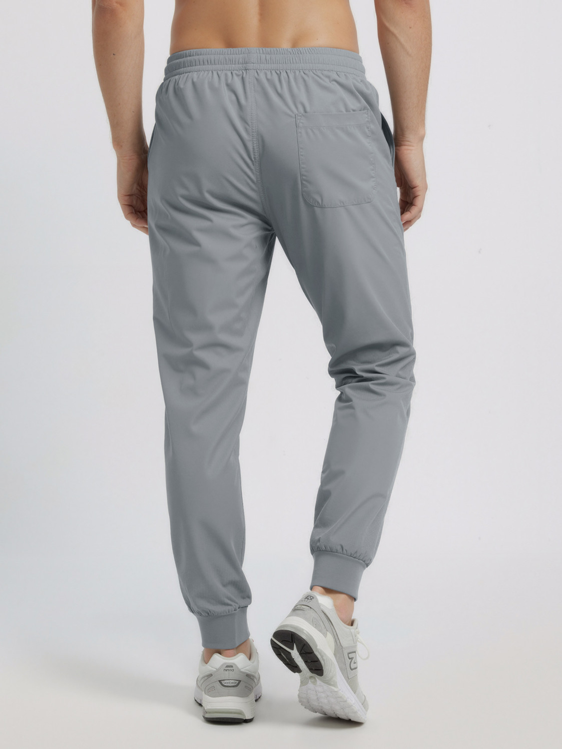 Image of Damensch Men Solid Grey Track Pants