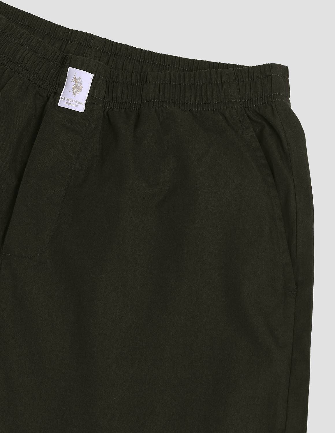 U.S. POLO ASSN. Men Green Track Pants - Image 3