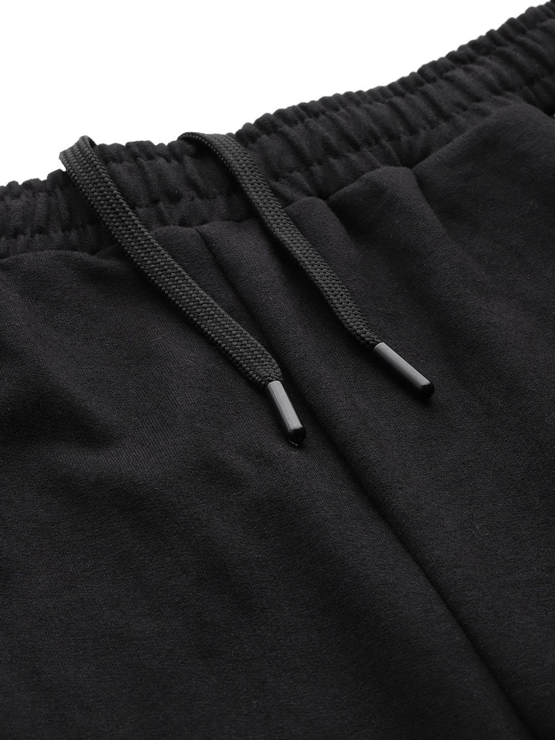 Image of HRX by Hrithik Roshan Solid Men Black Track Pants