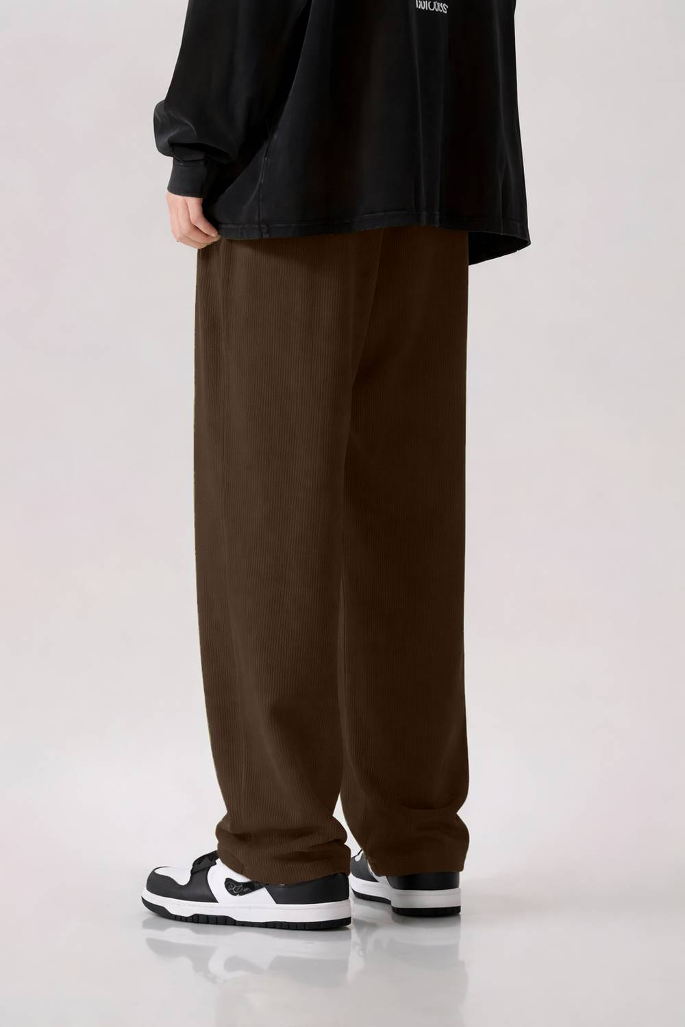 Povaxpo Men Brown Track Pants - Image 2