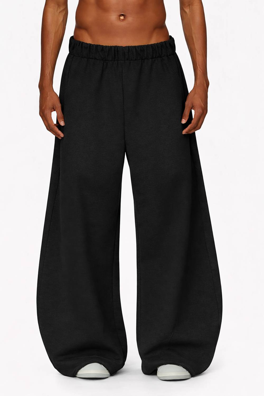 JUGULAR Solid Men Black Track Pants