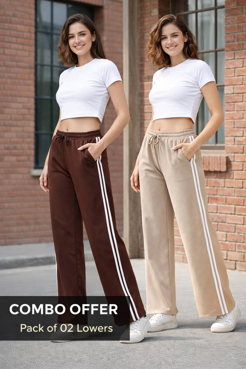 Amaira Fashion Solid Women Multicolor Track Pants