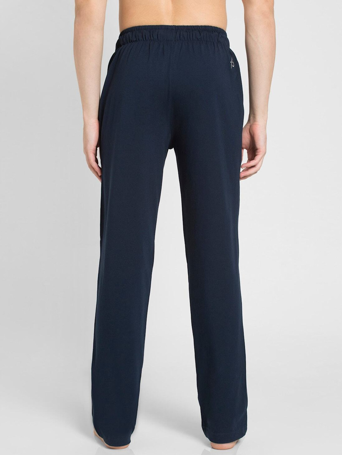 Image of JOCKEY Solid Men Dark Blue Track Pants