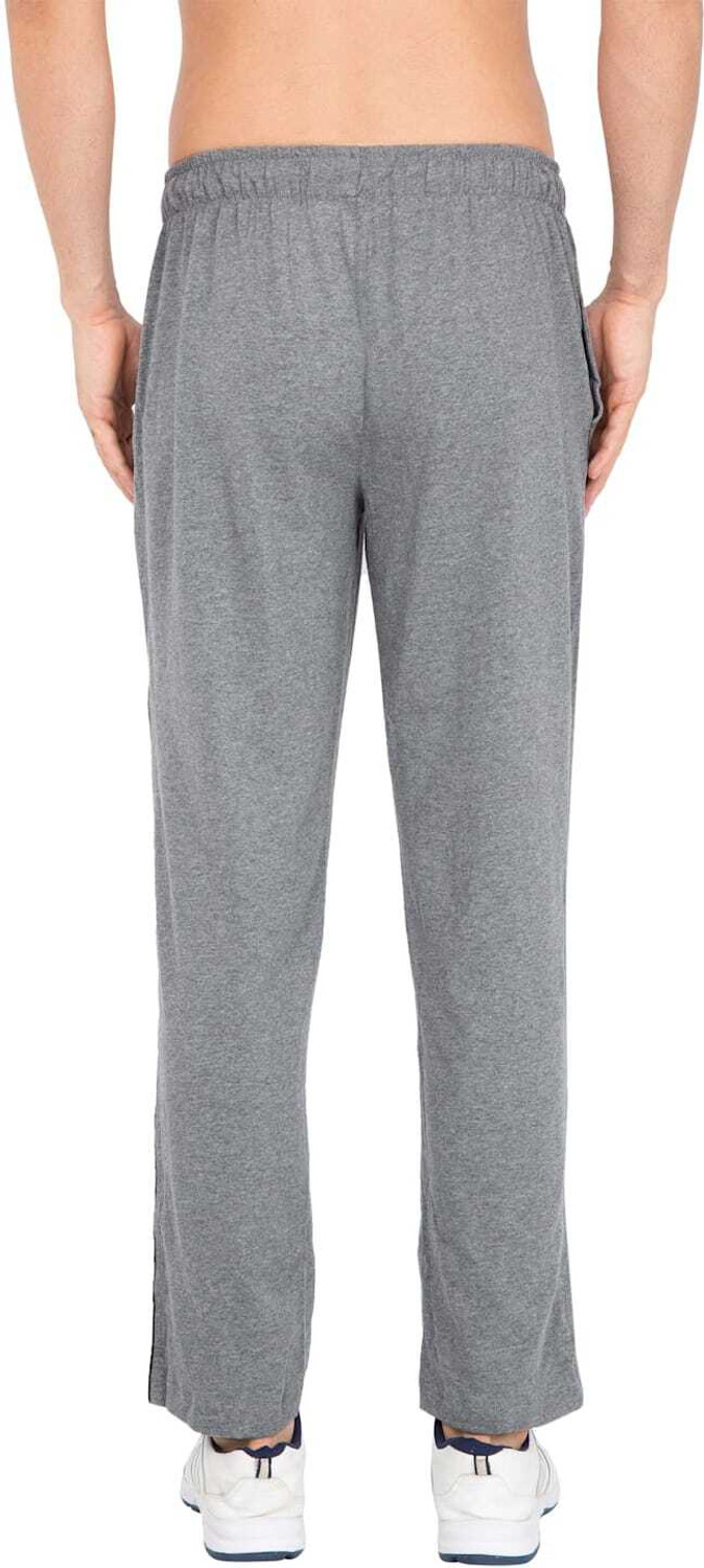 Image of JOCKEY Solid Men Grey Track Pants