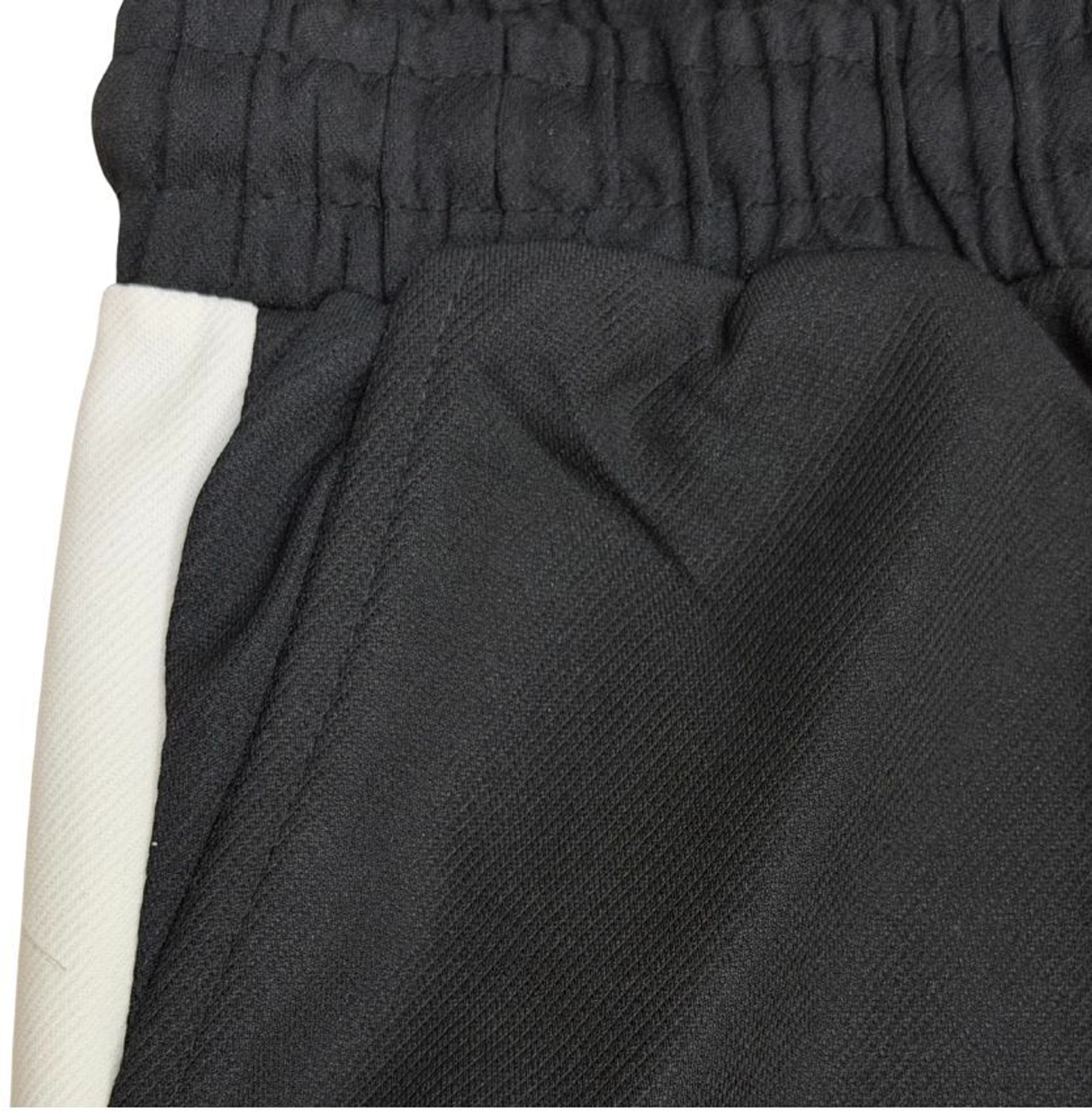 Image of STITCHCOUNTER Solid Men White, Black Track Pants