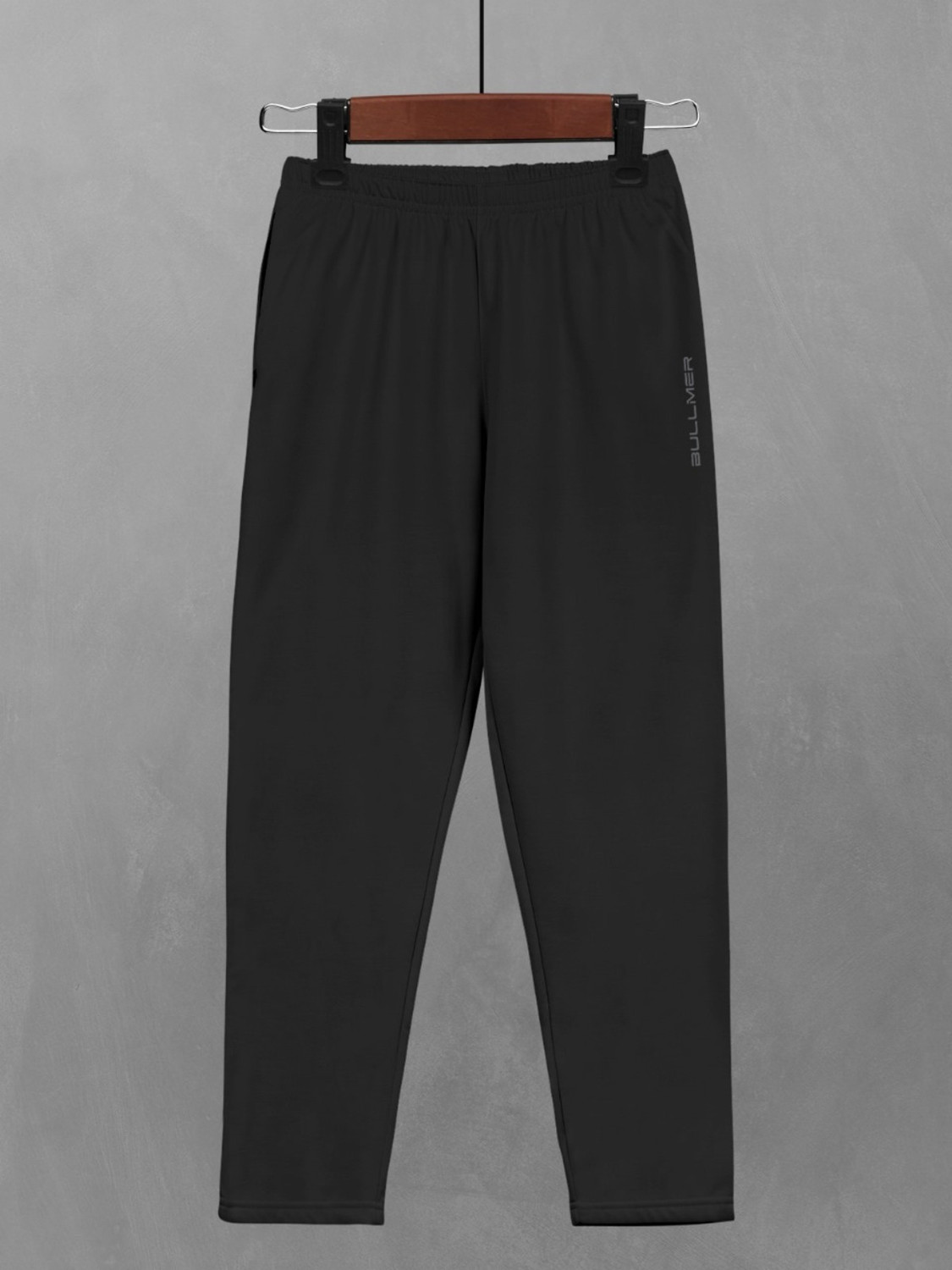 Image of Bullmer Pack of 2 Men Solid Multicolor Track Pants