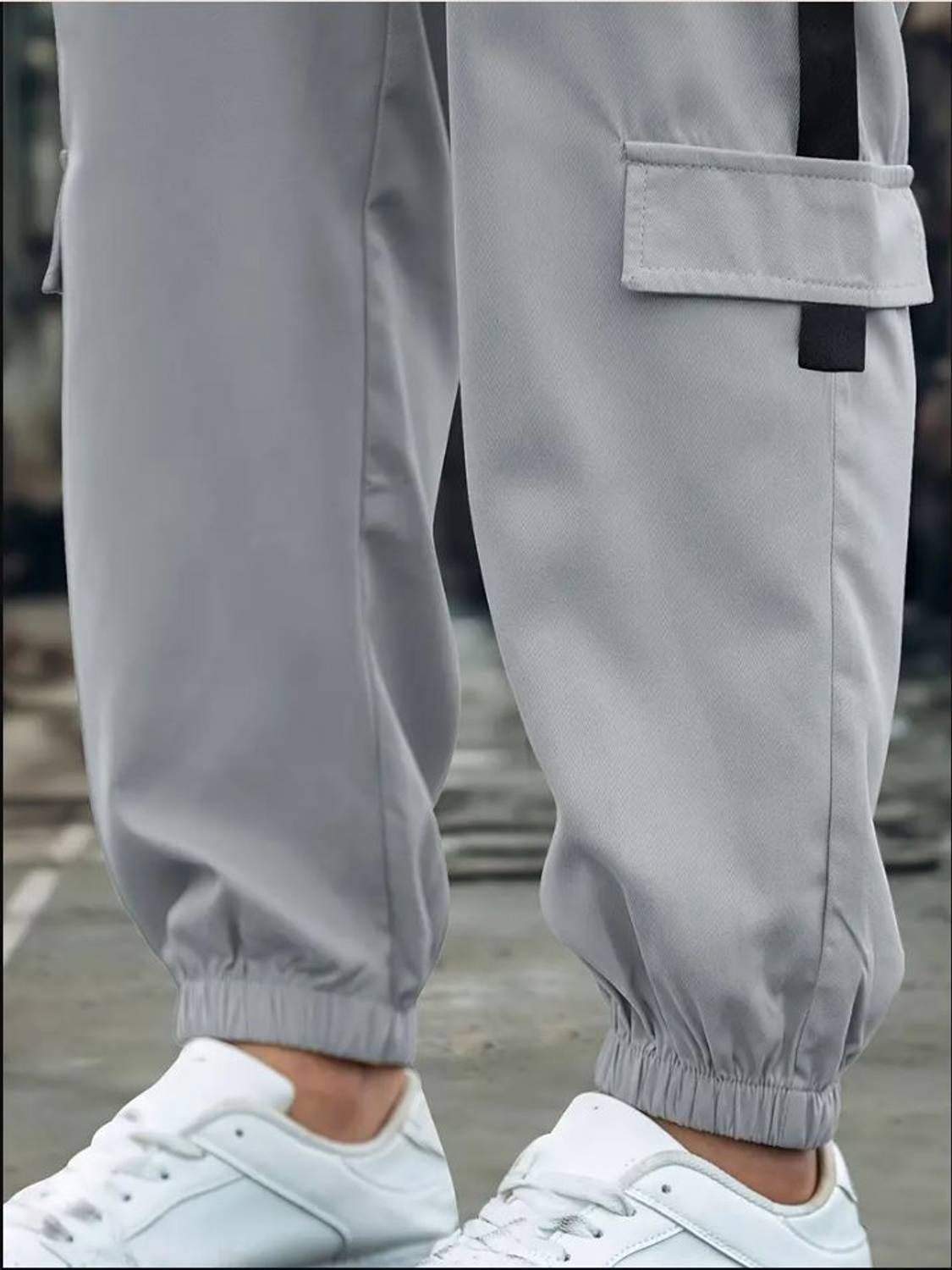 UNICO Men Grey Track Pants - Image 5