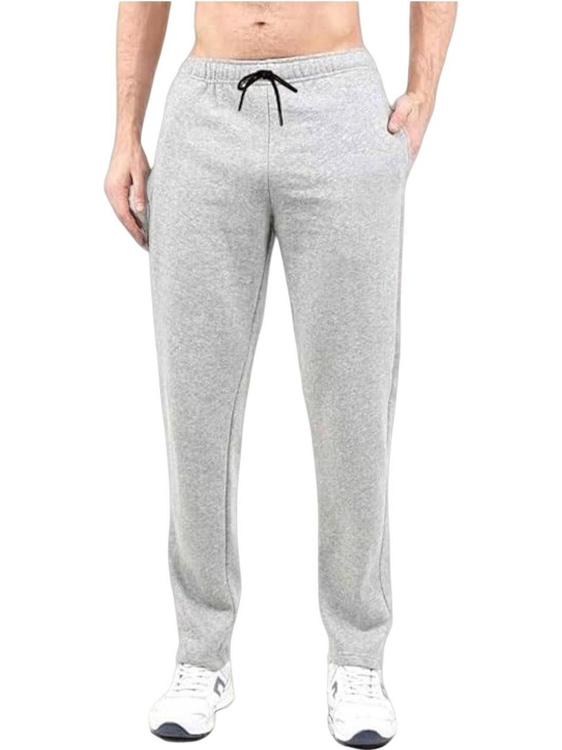 Aster Solid Men Grey Track Pants