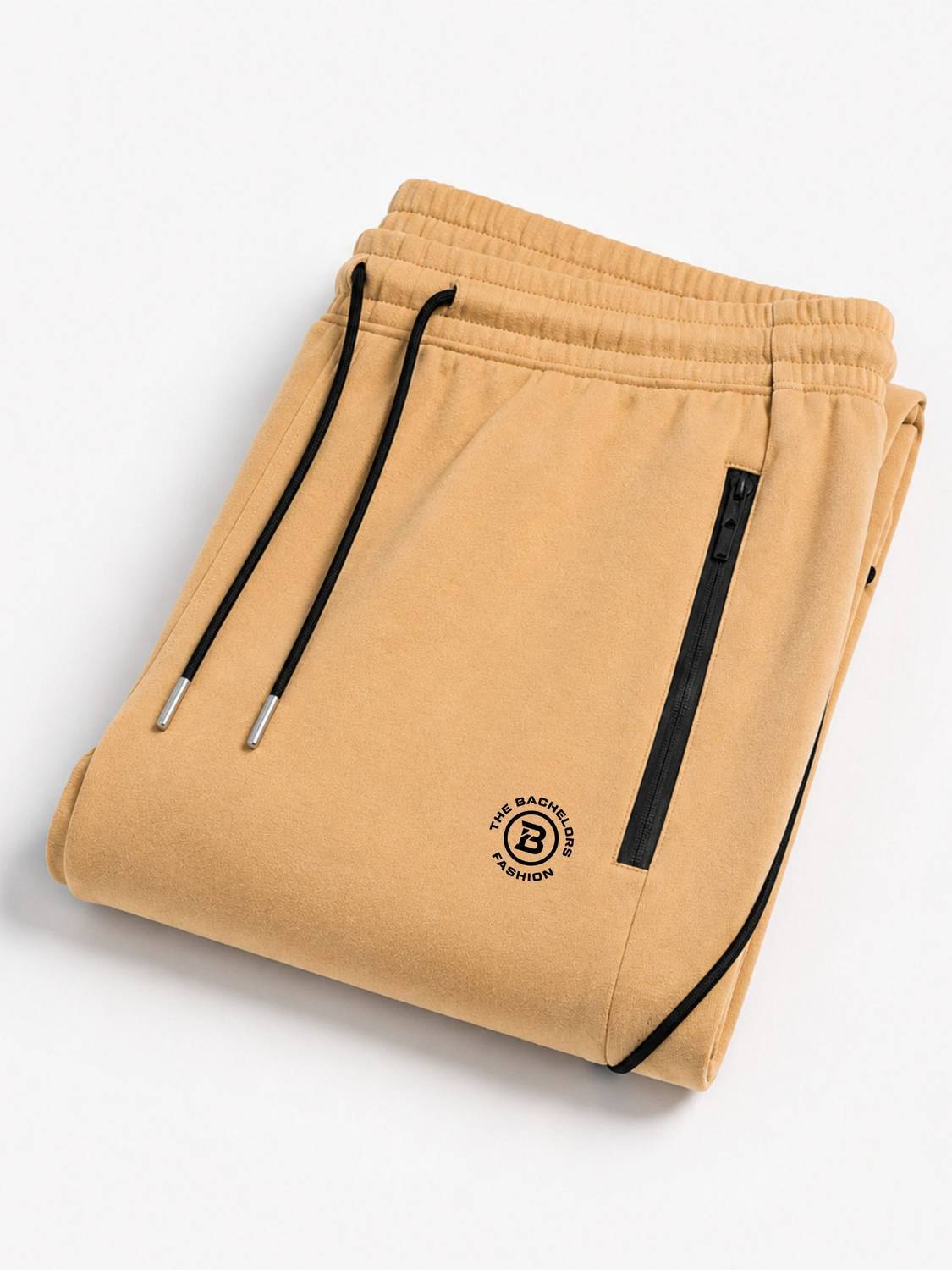 THE BACHELORS FASHION Beige Track Pants - Image 5