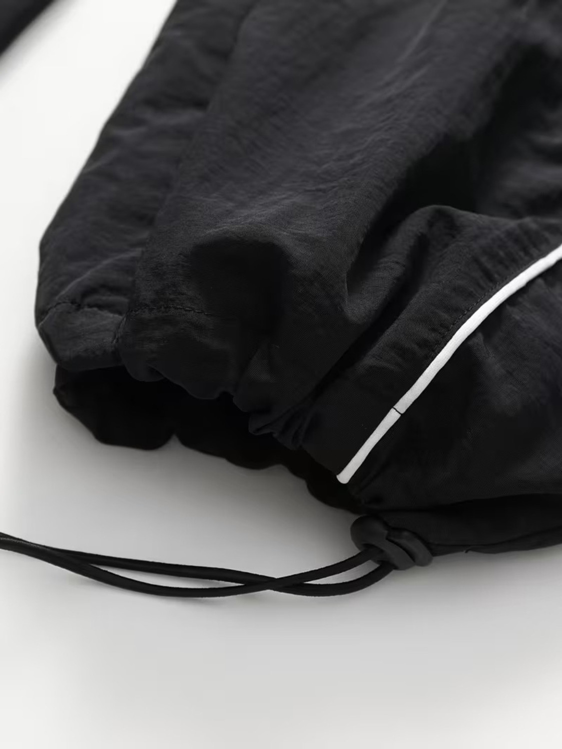 Image of Povaxpo Printed Men Black Track Pants