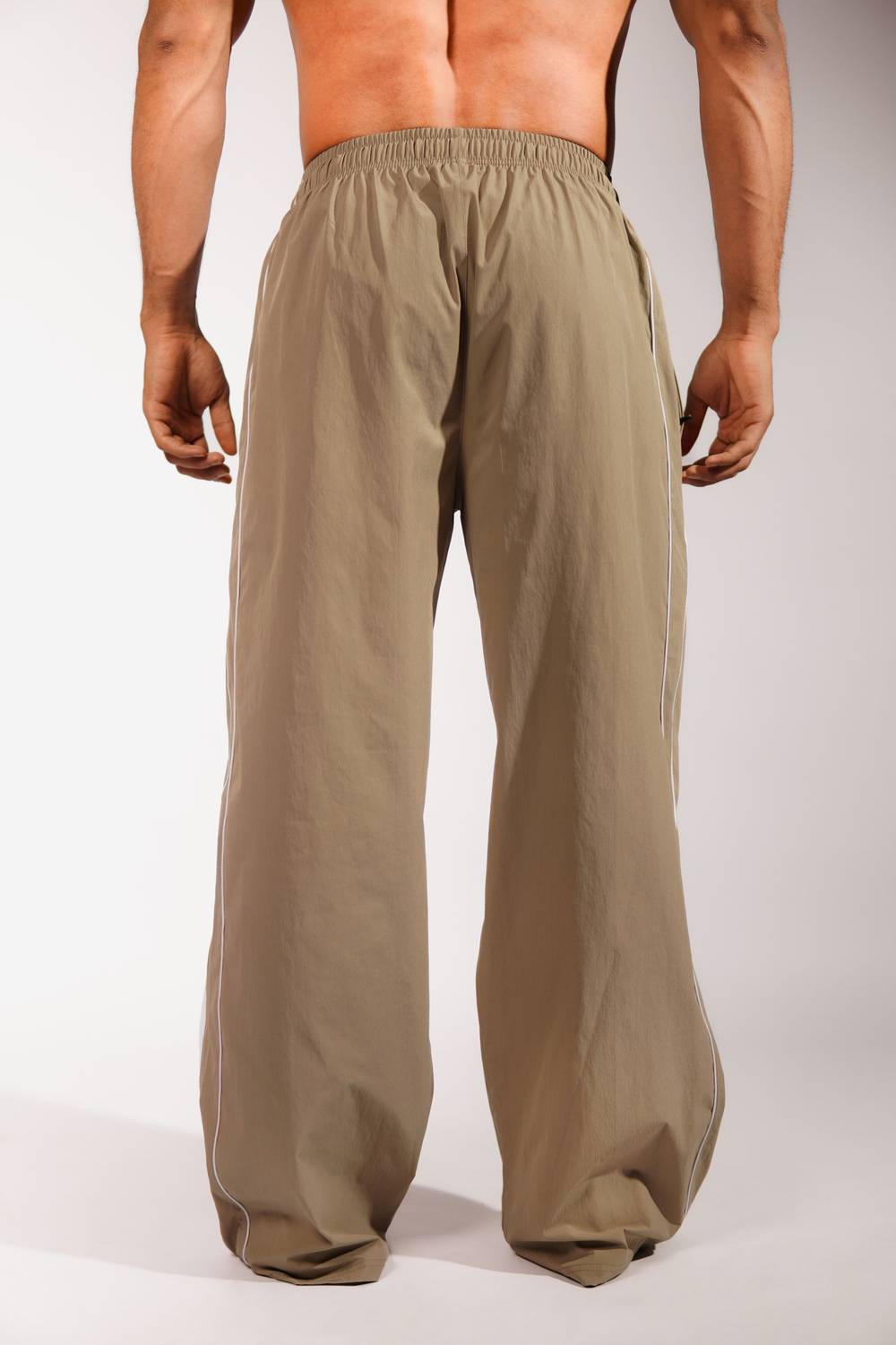 COITONIC Printed Men Brown Track Pants - Image 2