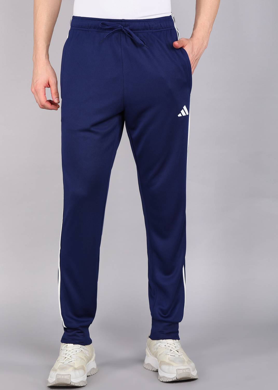 ADIDAS Graphic Print Men Blue Track Pants - Buy ADIDAS Graphic