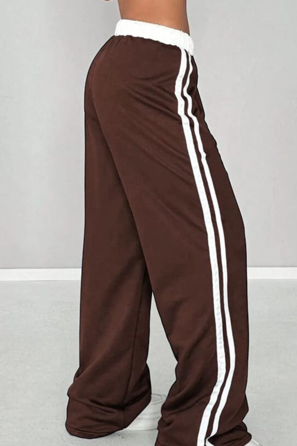 Image of Clothmaster Striped Women Multicolor Track Pants