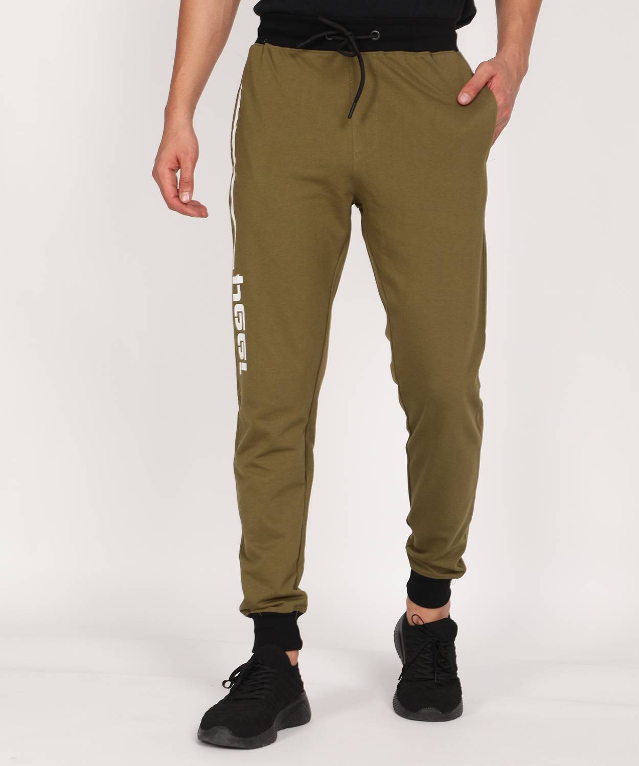 abof by Aditya Birla Printed Men Multicolor Track Pants