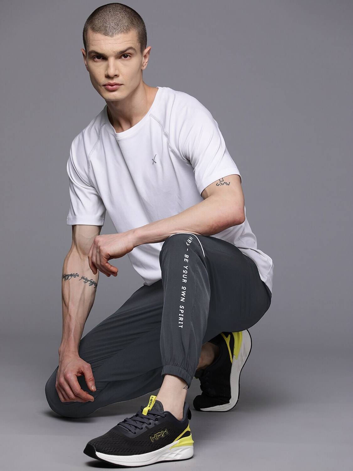 HRX by Hrithik Roshan Black Track Pants - Image 5