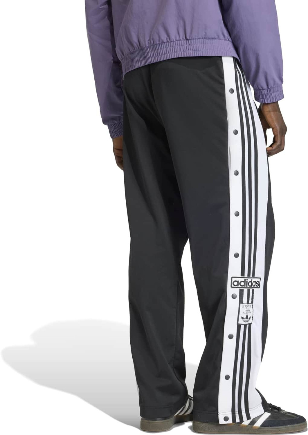 Image of ADIDAS ORIGINALS Colorblock Men Black Track Pants