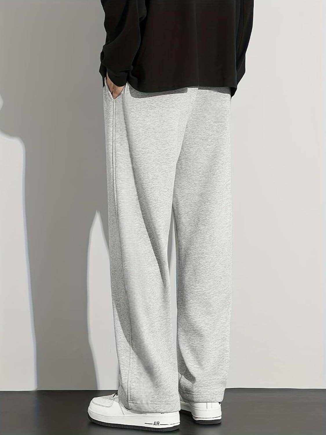 FLYcollection Men Grey Track Pants - Image 3