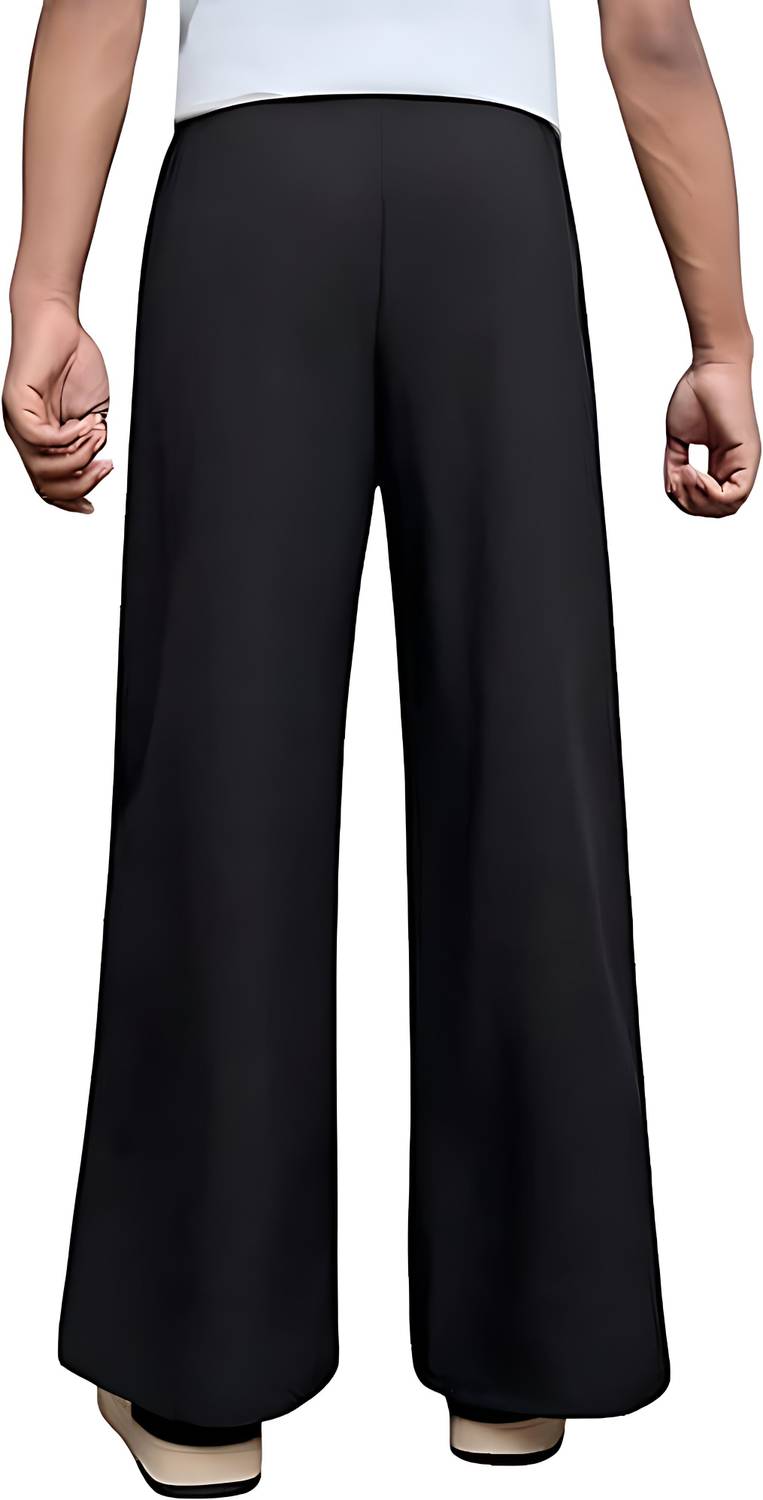 Kelmendi Black Printed Men Track Pants - Image 2