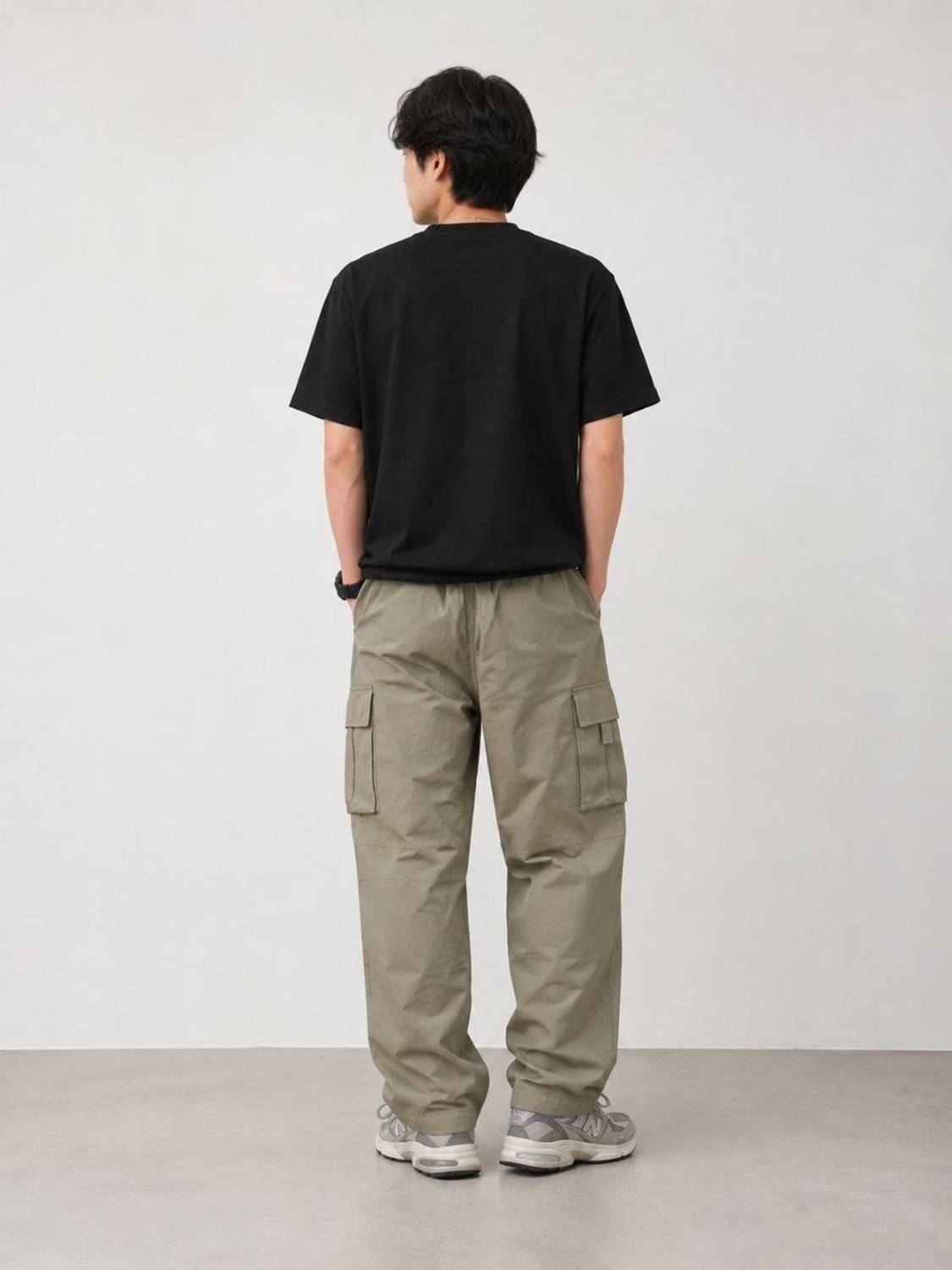 FLY WIND Men Olive Track Pants - Image 4