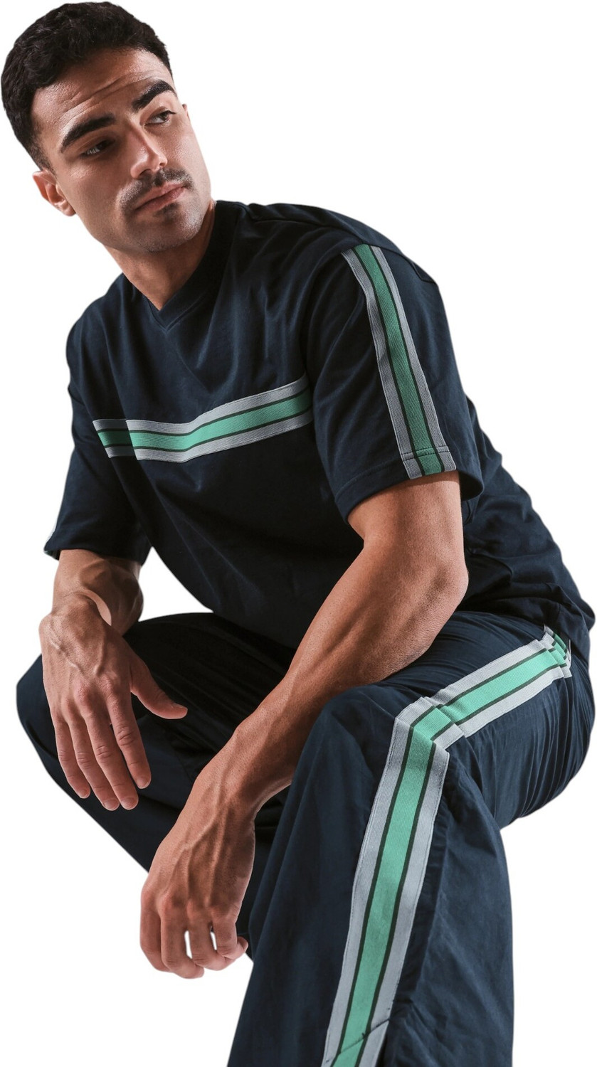 Image of RARE RABBIT Solid Men Dark Blue Track Pants