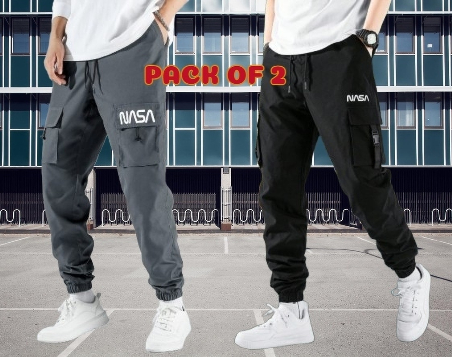 Image of THE SAVIRA FASHION Printed Men Multicolor Track Pants